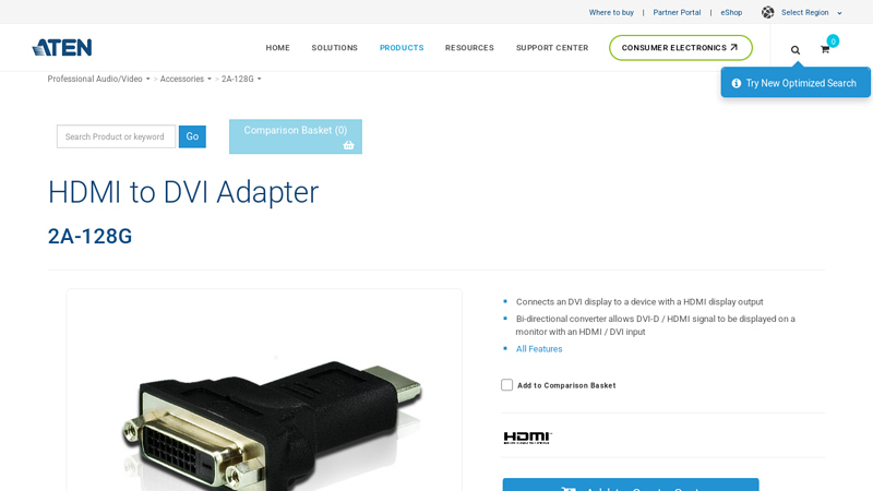 HDMI to DVI Adapter