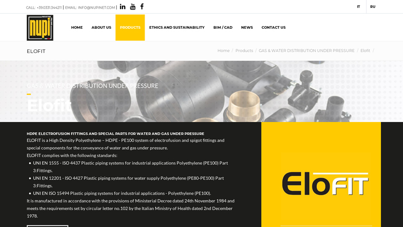 HDPE Electrofusion Fittings