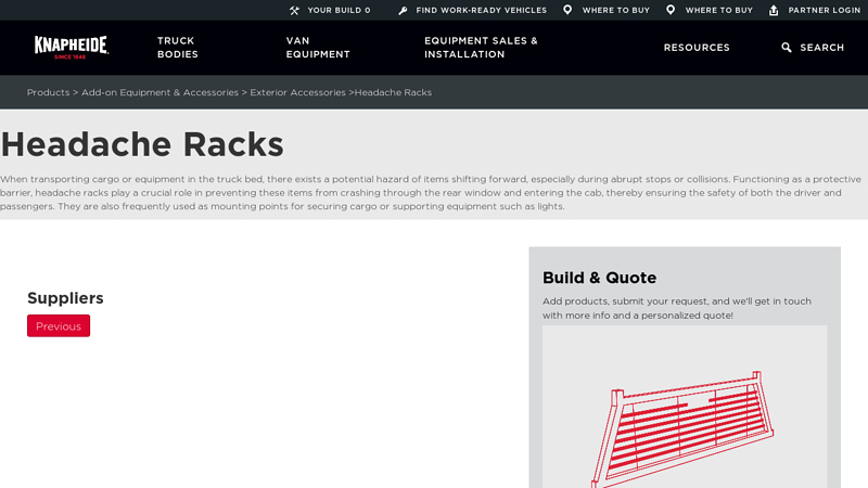 Headache Racks and Cab Guards for Work Trucks