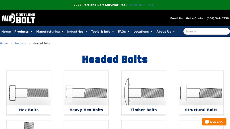 Headed Bolts Archives