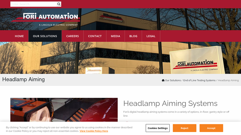 Headlamp Aiming Systems