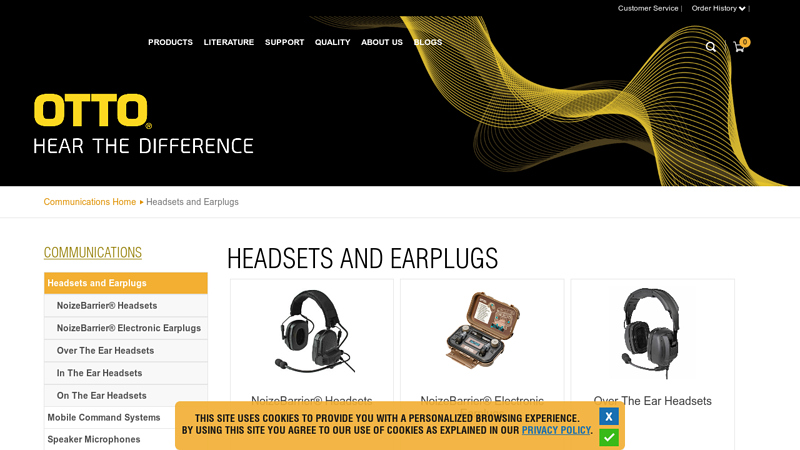 Headsets and Earplugs
