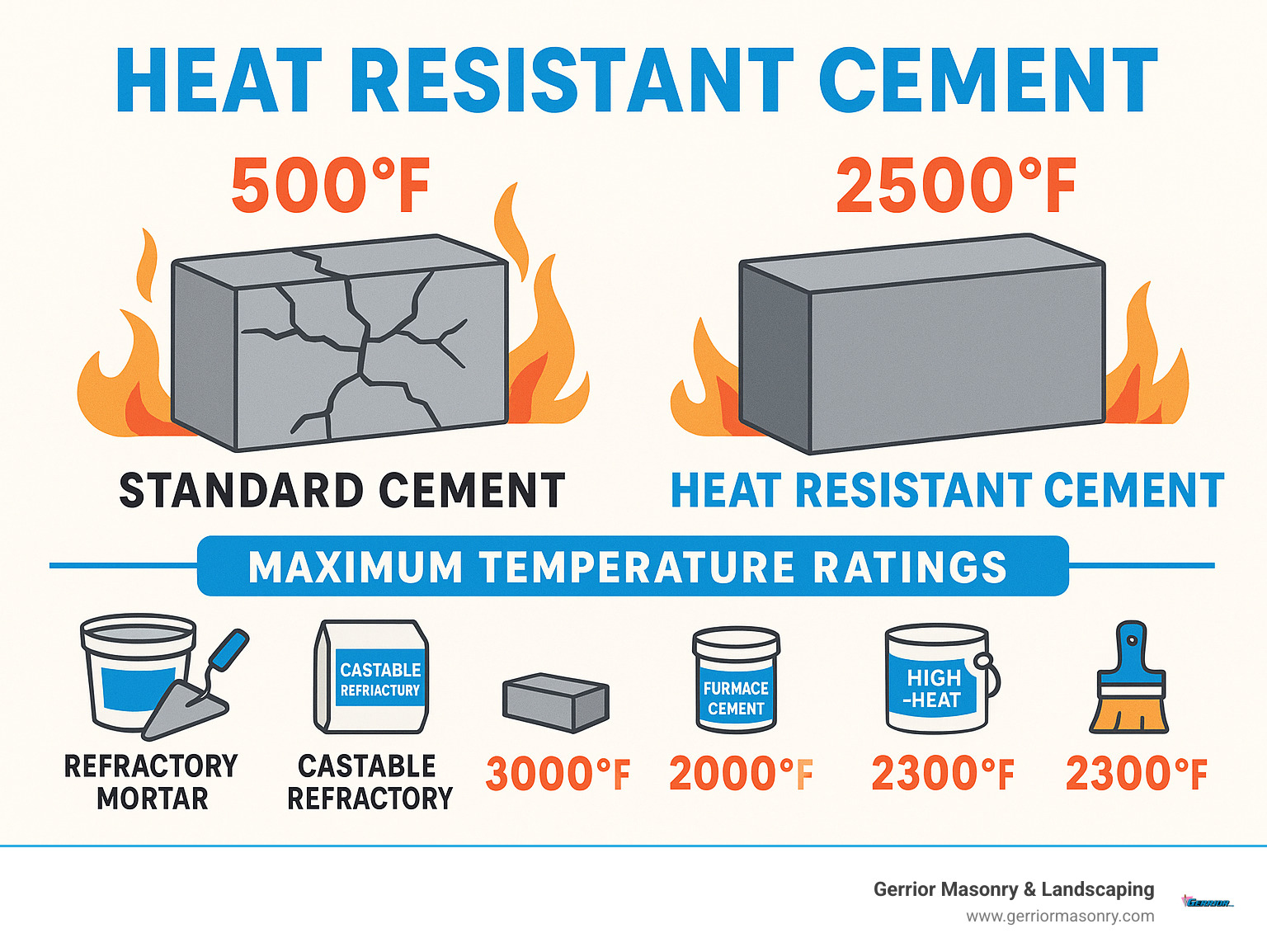 Heat & Chemical Resistant Concrete for Industrial Applications