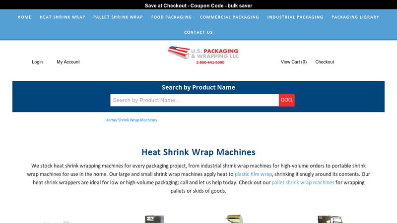 Heat Shrink Wrap Machines