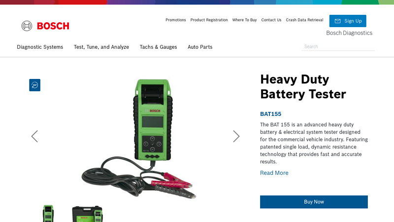 Heavy Duty Battery Tester