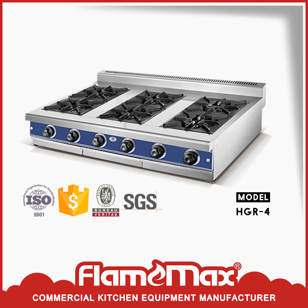 Heavy Duty Professional 4 Burner Gas Range industry insight