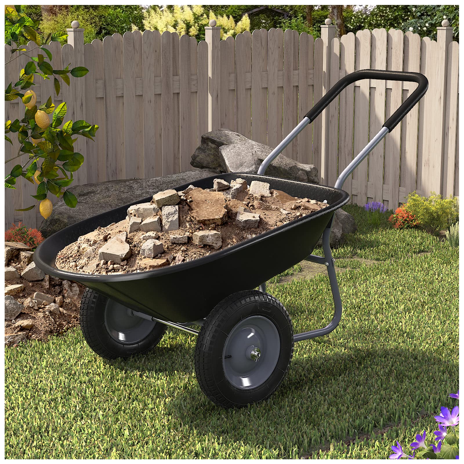 Heavy-Duty Wheelbarrows