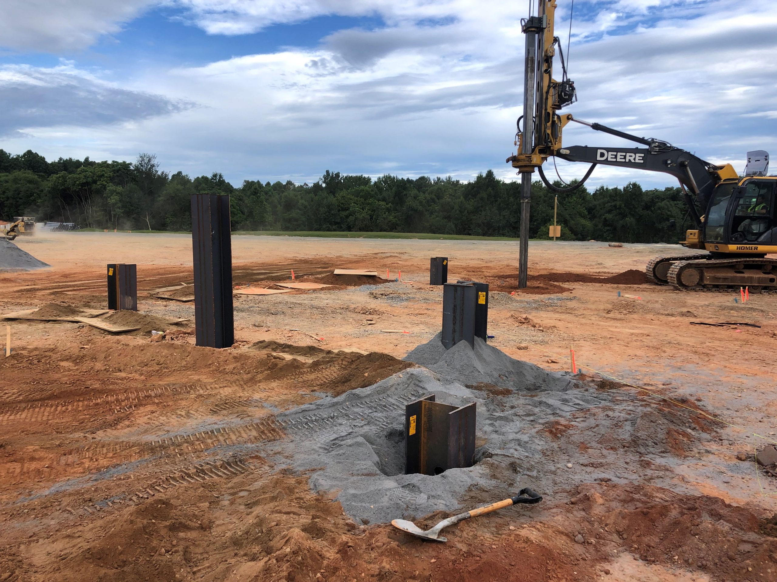 Helical Piles, Steel Driven Piles & Sheet Piles