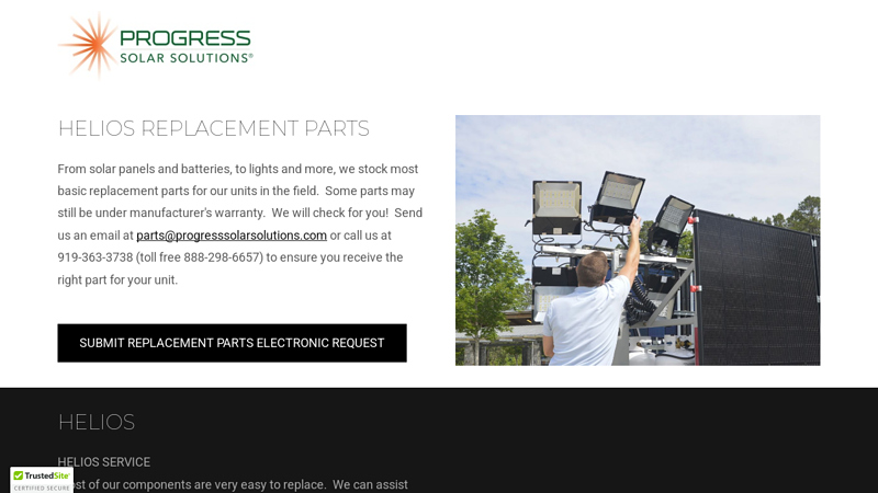 helios replacement parts