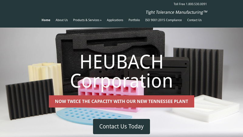 Heubach is a leader in foam fabrication and manufacturing of ...