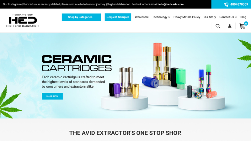 High End Dabzation Carts