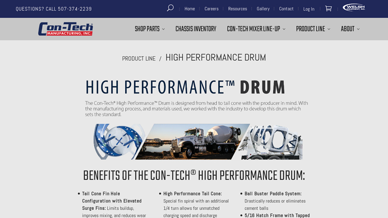 High Performance Drum