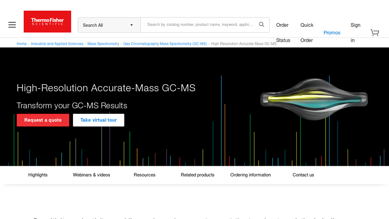 High Resolution-Accurate Mass GC-MS