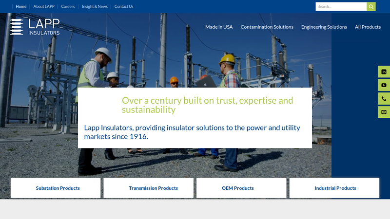 High voltage porcelain insulators