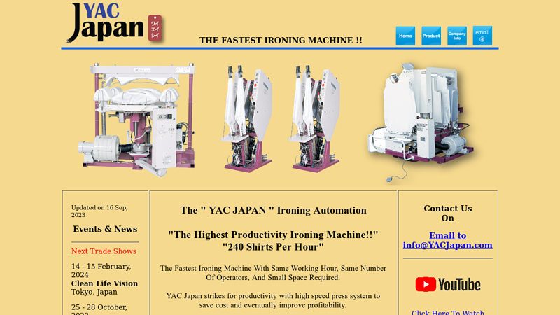 Highest Productivity Automatic Clothes Ironing Machine