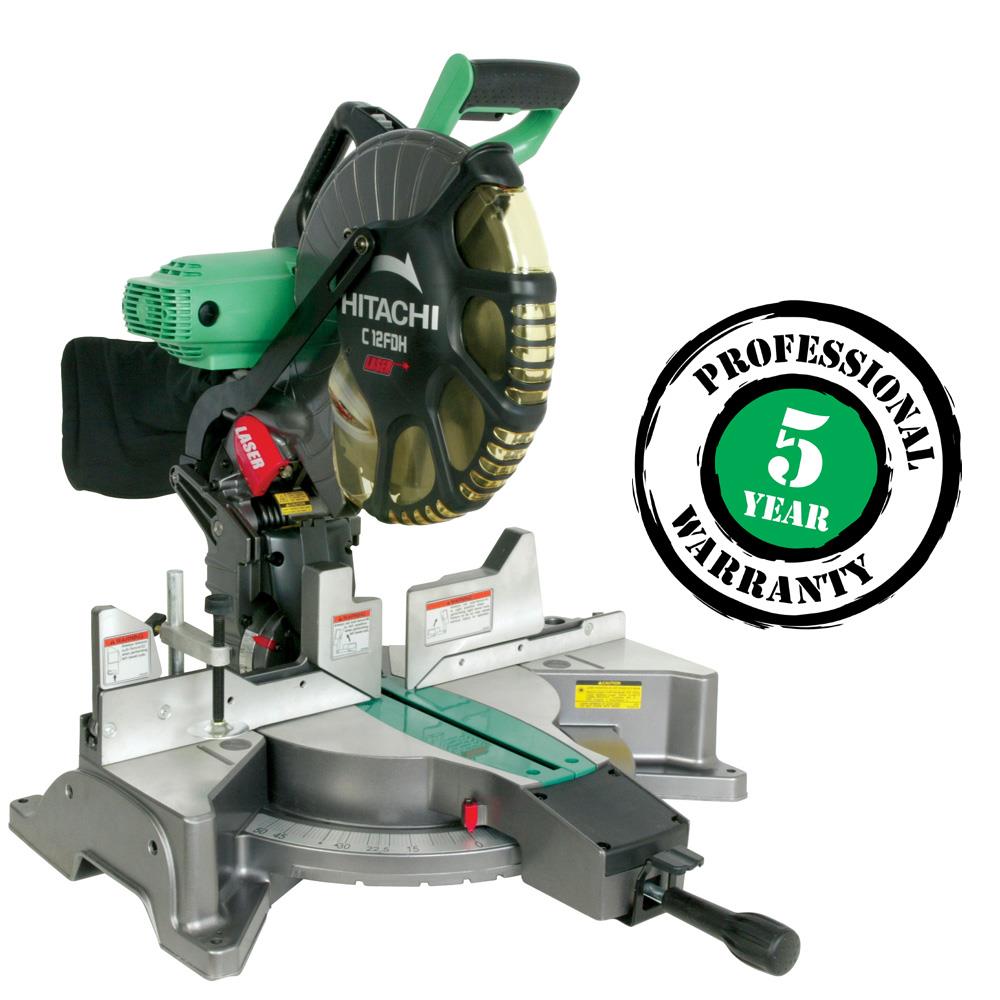 Hitachi 12 Inch Dual Bevel Compound Miter Saw