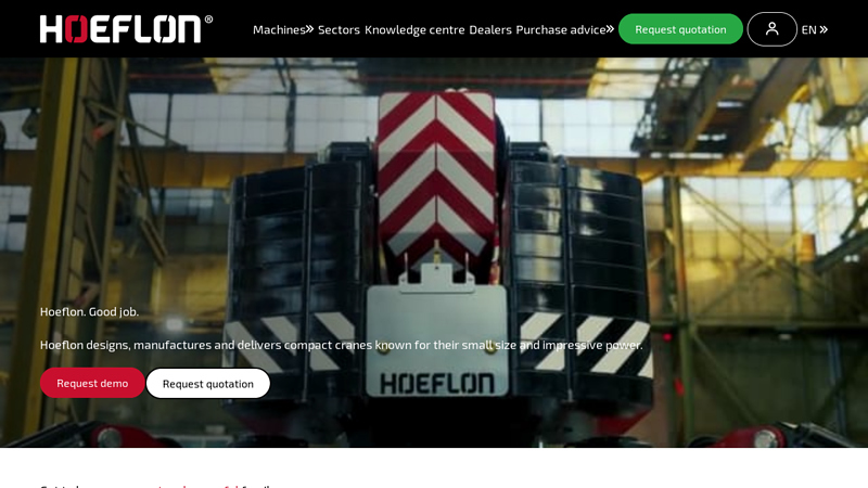 Hoeflon Compact Cranes