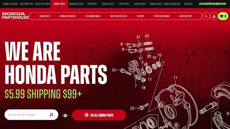 Honda ATV Parts, Honda Motorcycle Parts & More