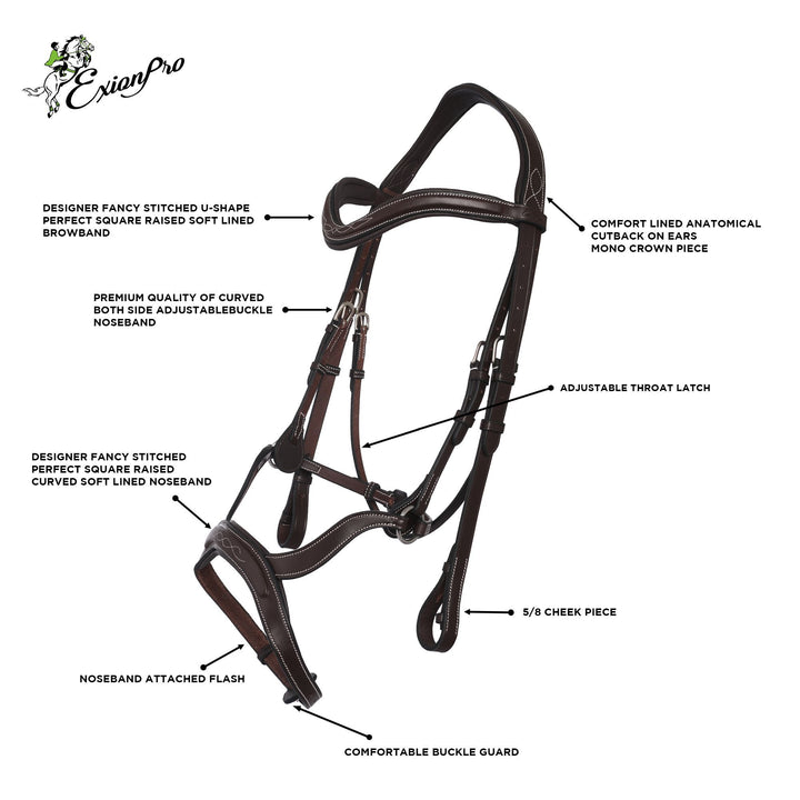 Horse Bridles & Nosebands