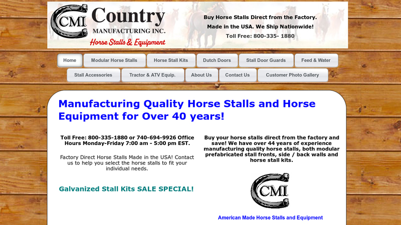 Horse Stalls