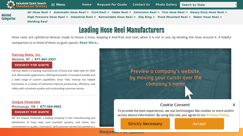 Hose Reel Manufacturers