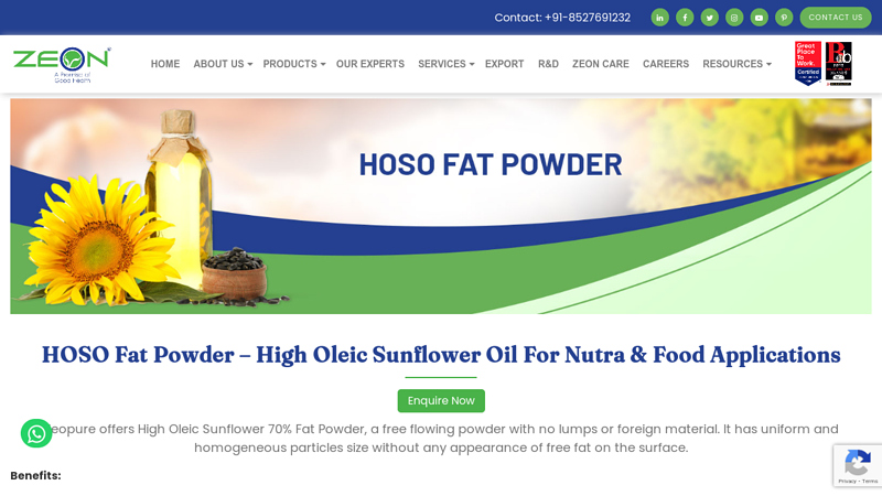HOSO Fat Powder