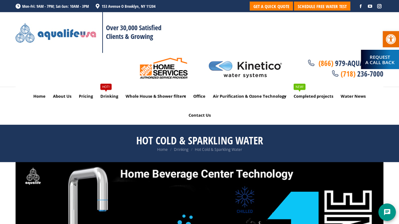 Hot Cold & Sparkling Water