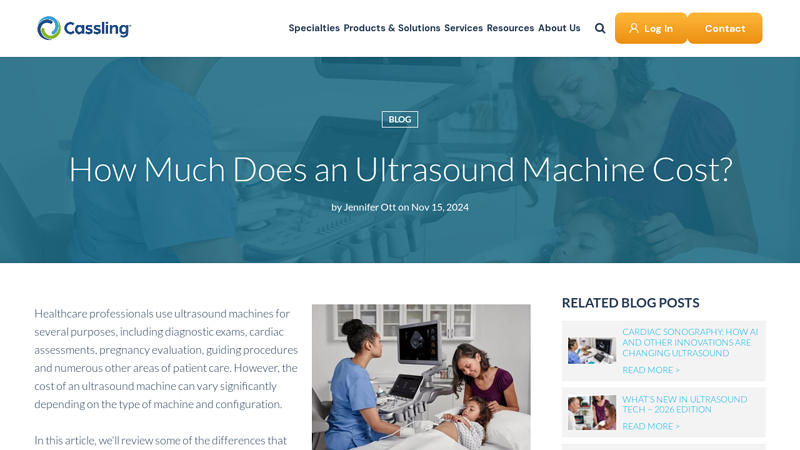 How Much Does an Ultrasound Machine Cost?