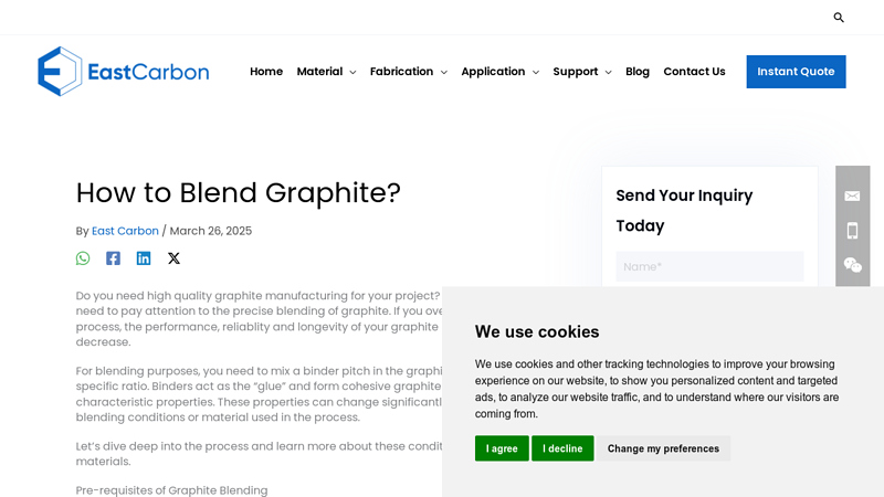 How to Blend Graphite?