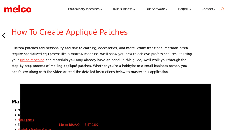 How To Create Custom Patches