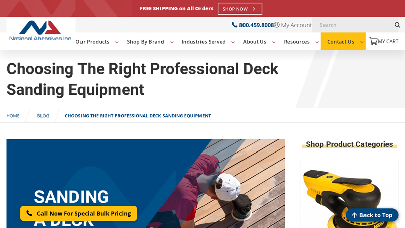 How to Sand a Deck With an Orbital Sander