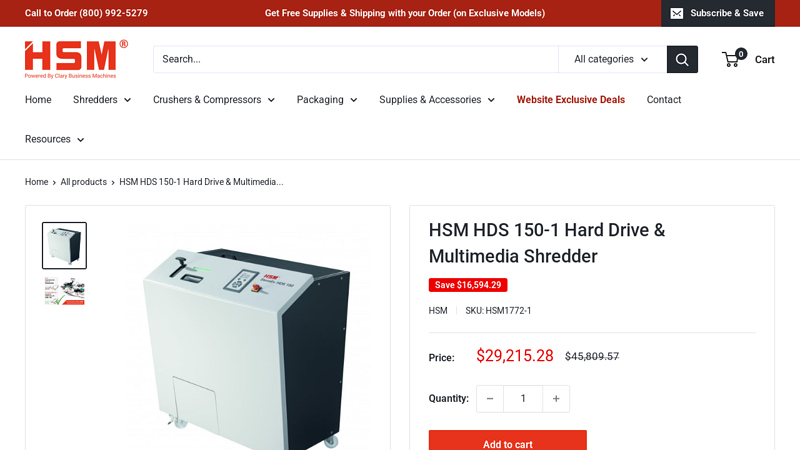 HSM HDS 150