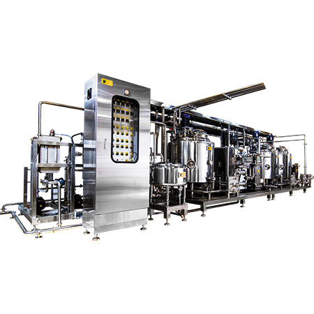 HTST system for ice cream production
