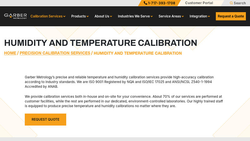 Humidity and Temperature Calibration
