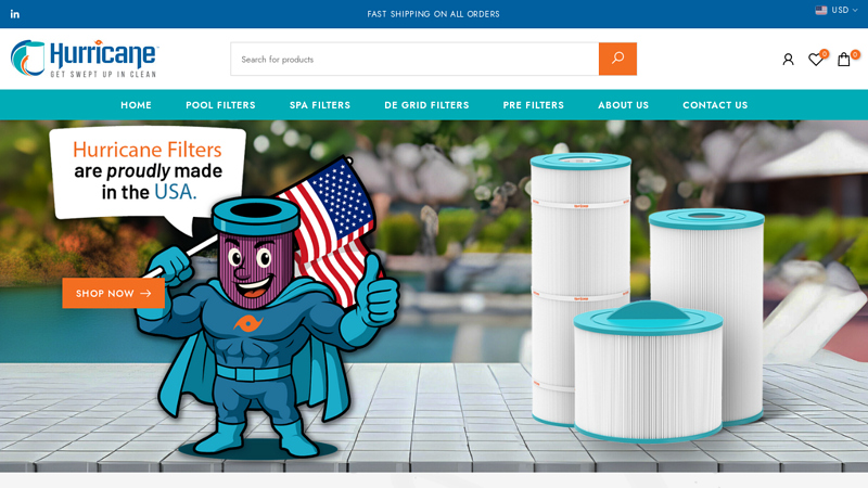 Hurricane Pool Filters