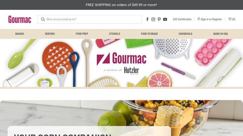 Hutzler Kitchenwares Simplify Food Prep & Food Storage
