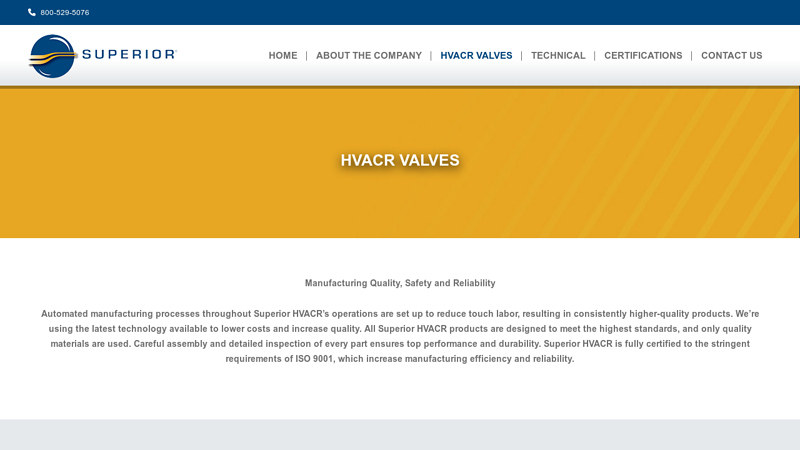 hvacr valves