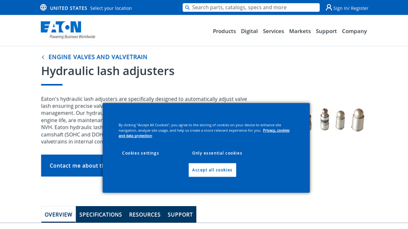 Hydraulic lash adjusters