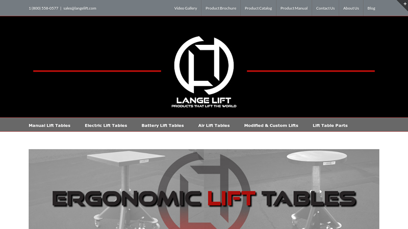 Hydraulic Lift Tables For Material Handling
