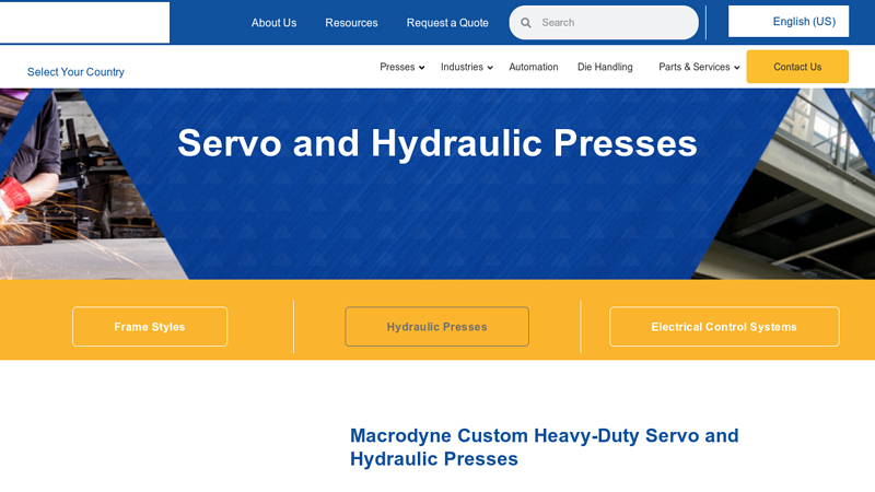 Hydraulic Press Manufacturer