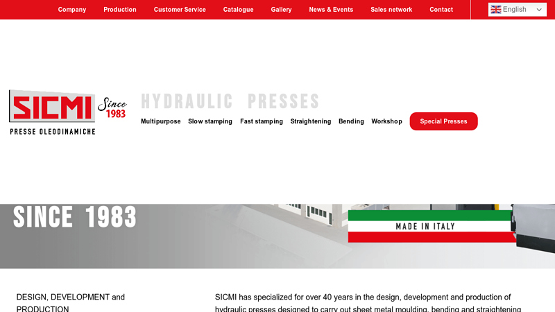 Hydraulic presses. Manufacturers of Hydraulic Presses.