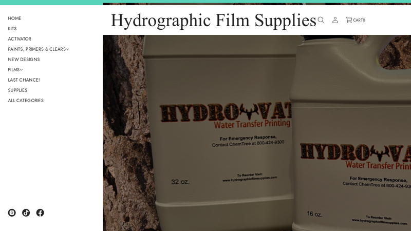 Hydrographic Film Supplies