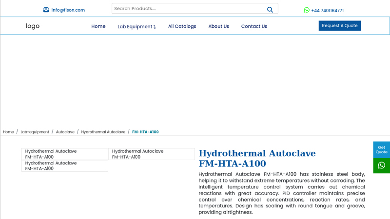Hydrothermal Autoclave FM