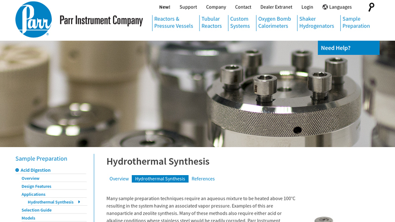 Hydrothermal Synthesis
