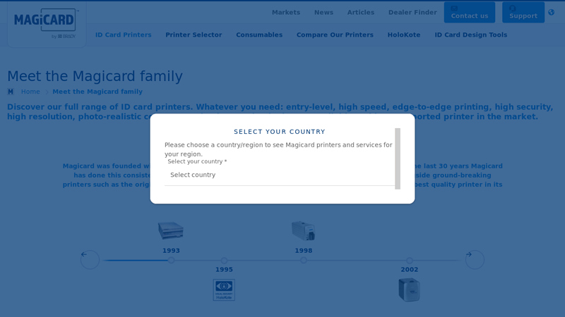 ID card printers by Magicard