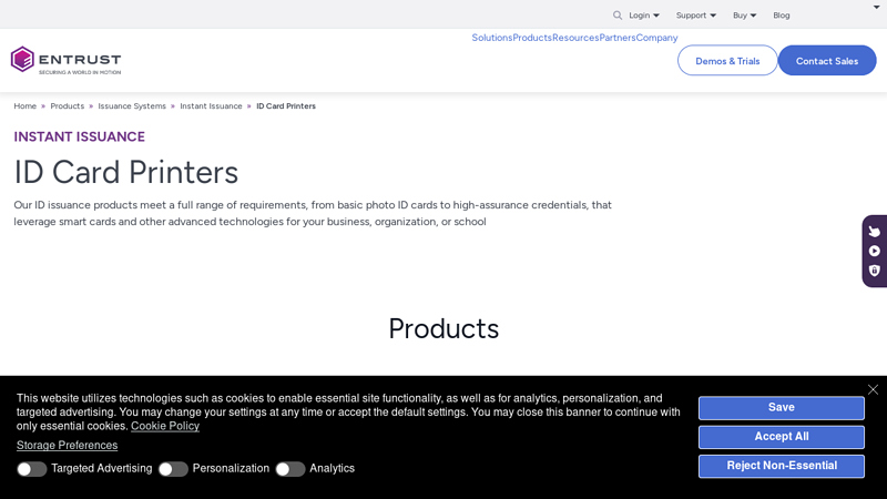 Identity (ID) Card Printers