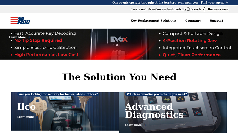 Ilco Key System