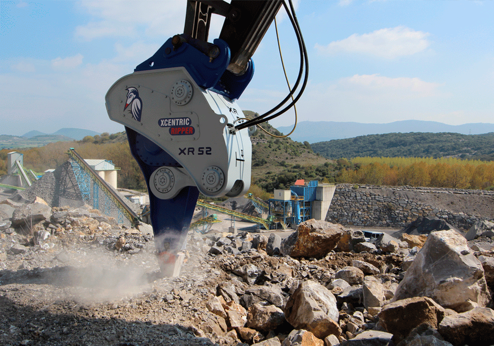 impact ripper for excavators