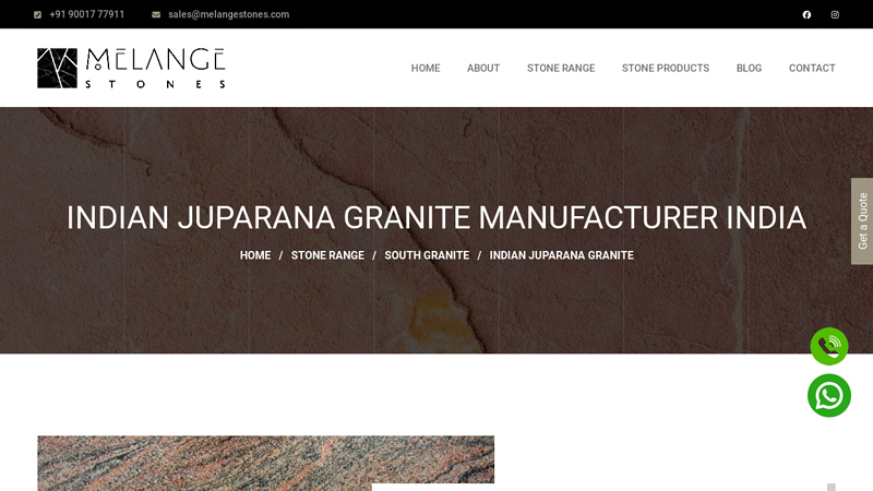 Indian Juparana Granite Manufacturer, Supplier & Exporter in India