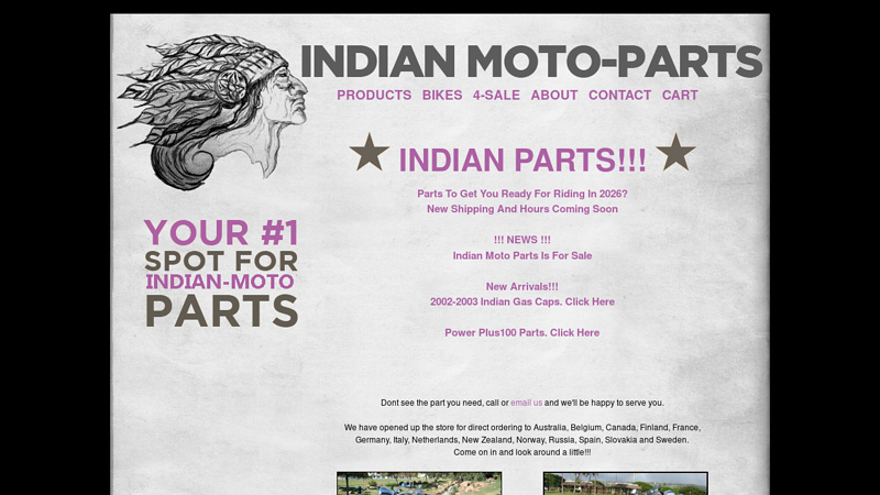 Indian Motorcycle Parts
